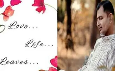 Jai Pal Singh, a passionate writer hailing from the picturesque city of Jamshedpur, announces the launch of his debut book: Love, Life, Leaves