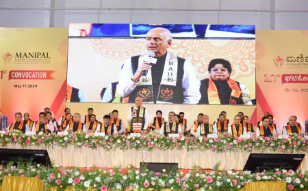MAHE Mangalore Celebrated its 31st Convocation: Honors Innovators, Researchers and Graduates