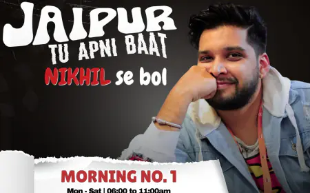 RJ Nikhil of Superhits 93.5 Red FM Leads the Charge to Solve Jaipur's Issues, Invites Residents to Join the Mission