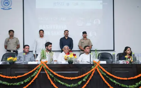 Igniting the Spark of Political Discourse: SGT University Hosts Successful National Youth Parliament 2024