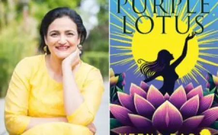 Purple Lotus by Veena Rao is a Poignant Journey of Self-discovery and Cultural Exploration