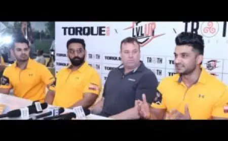 Torque Fitness USA Launches First Training Institute in India at LVL Up Gym, Mohali