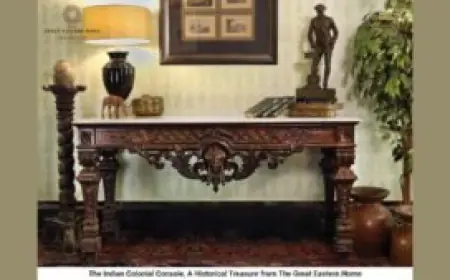 The Indian Colonial Console, A Historical Treasure from The Great Eastern Home