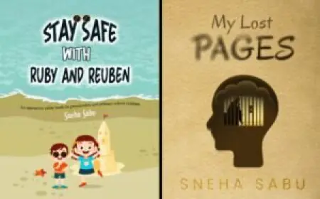 Multi-award-winning author Sneha Sabu releases new book My Lost Pages