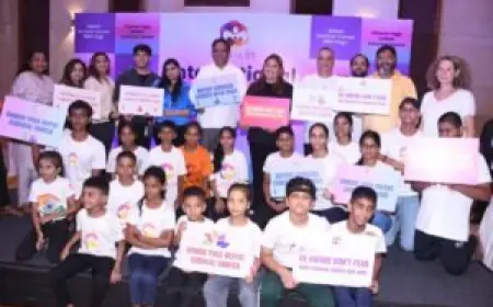 Meghashrey NGO Promotes Yoga on International Yoga Day, Focuses on Cervical Cancer Prevention