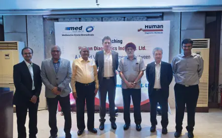 Human GmbH Diagnostics and Medsource Ozone Biomedicals announce JV for setting up of Human Diagnostics India