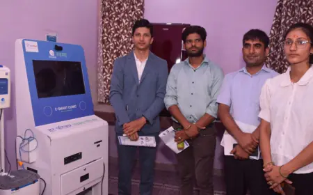 Lords Mark Industries Ltd in collaboration with Government of India inaugurates revolutionary E-Smart Clinic in Agra, advancing Healthcare Accessibility across India