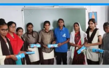 BRRO Education Association Organizes Menstrual Health Awareness Programs in Schools in Bhadakui, Sehore, MP