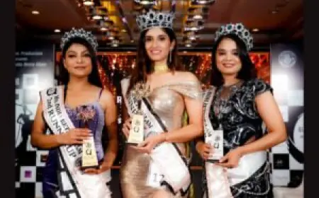 Rajashree Deshpande Shines as First Runner-Up in Retro Glam Miss and Mrs. India 2024