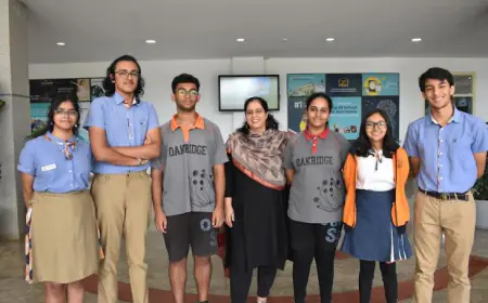 IB MYP 5 Results: Oakridge Students Outperform Global Average for 7th year in a Row