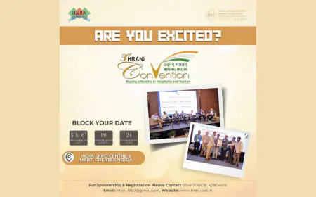 HRANI Set to Host 3rd Convention: 'Udyan Bharatam Rising India – Shaping a New Era in Hospitality And Tourism'