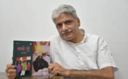 Ludhiana-based Journo Manoj Dhiman pens two new fiction books in Hindi