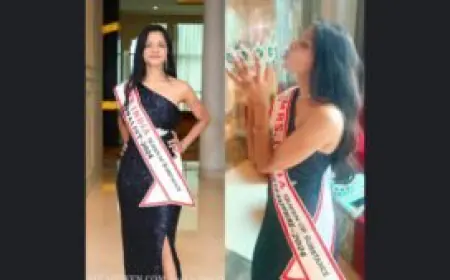 Shaily Aggarwal won the title of second runner-up in the Sapphire category at the Mrs. Indian Queen of Substance pageant 2024