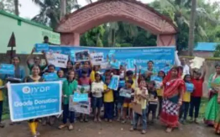 IYDF and Maa Parbati INFO Join Forces to Empower Children in Bhadrak with Knowledge and Care