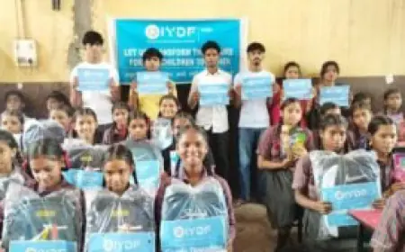 IYDF and Full Clean Dry-Cleaning Service Partner to Support Students of Madhav Vidyaniketan School