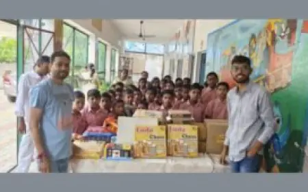 IYDF Partners with Dezign Layers to Bring Joy and Support to Children in Meerut