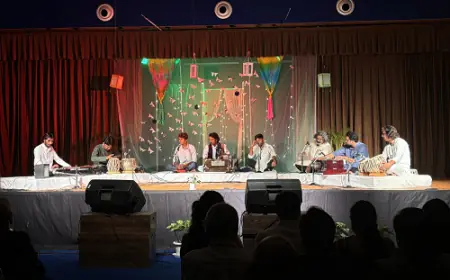 Annual Kaafila Arts Festival of Shiv Nadar School Witnesses Performances by Students, Folk Artiste Mir Ali Basu and Comedian Aashish Solanki