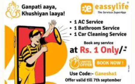 Ganpati aaya Khushiyan laya ! 1 Rs mein Khushiya