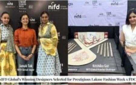 NIFD Global’s Janak Tak and Krishika Gor Set To Earn Spotlights At Lakmé Fashion Week X FDCI