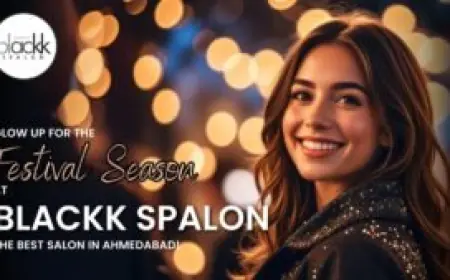 Glow Up for the Festive Season at Blackk Spalon