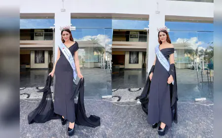 Priyanka Chaudhary Crowned Miss Jaipur 1st Runner Up 2024 at Forever Miss India City Finale