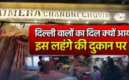 Why Are Women Flocking to Ajmera Chandani Chowk for Their Dream Lehengas?