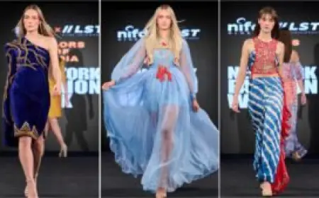 NIFD Global’s 'Colors of India' at NYFW 2024 celebrates eco-friendly fashion and traditional artistry