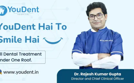 Elevating Dental Clinic in Jaipur: Meet Dr. Rajesh Gupta and YouDent Hospital
