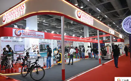 Galgotias University Wins Best Exhibition Award at UP International Trade Show 2024 with Unique Student-Led Exhibit