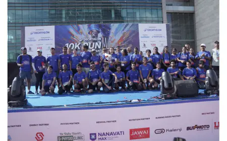 Decathlon 10K Mumbai Run 2nd Edition- A Resounding Success in Promoting Fitness for All