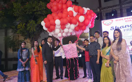 Dolphin (PG) College Hosts Vibrant Freshers' Party, "Shangri La 2024"