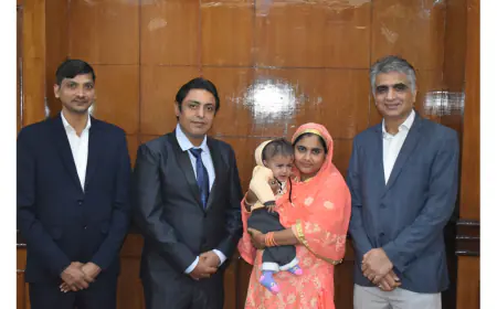 Sarvodaya Hospital Performs Youngest Cochlear Implant On 5-Month-Old Baby In India