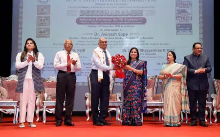 Dr. D. Y. Patil Vidyapeeth, Pimpri, Pune Centre Welcomes Next Generation of Healthcare Heroes at Deeksharambh Induction Ceremony