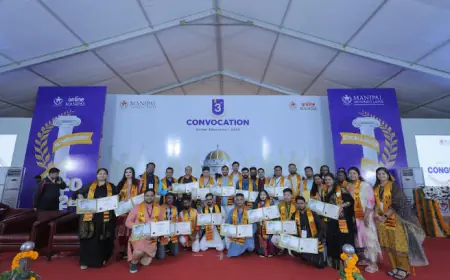 New Batch of Online Undergraduate and Postgraduate Students Graduate from Manipal University Jaipur