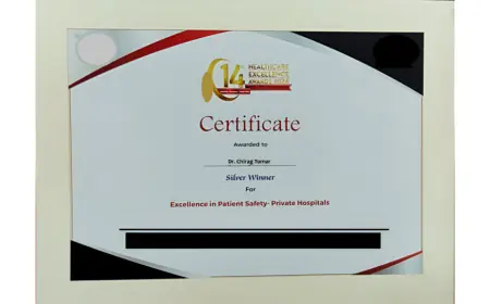 Dr. Chirag Tomar Honored with International Healthcare Excellence Award 2024 in the USA