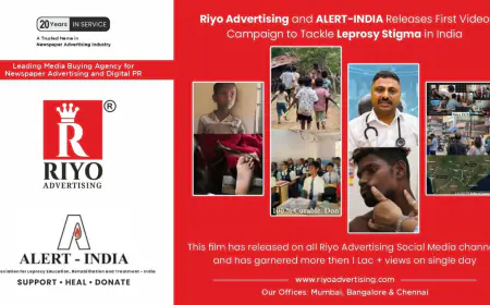 Riyo Advertising and ALERT-INDIA Releases First Video Campaign to Tackle Leprosy Stigma in India