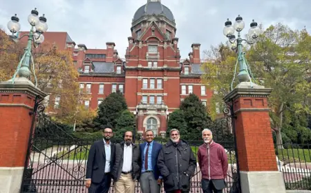 Vaidyaratnam to Collaborate with Johns Hopkins University