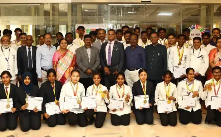 Dr. M.G.R. University Students Clinch 60 Gold Medals at India Bakery Expo 2024