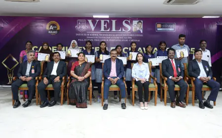 Vels Institute of Science, Technology, and Advanced Studies (VISTAS) Announces 100% Scholarship for Grade 12 Students Scoring Above 90% in Board Exams