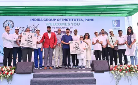 Minister Dattatray Bharane Inaugurated Pune's Newest Sports Attraction -The Chanakya Sports  Complex at Indira Group of Institutes, Pune