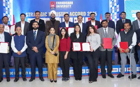 Chandigarh University Lucknow Becomes First Indian University to Forge Collaborations with Top 10 Global Industry Giants before First Academic Session to Offer Industry Collaborative Programs in Emerging Fields
