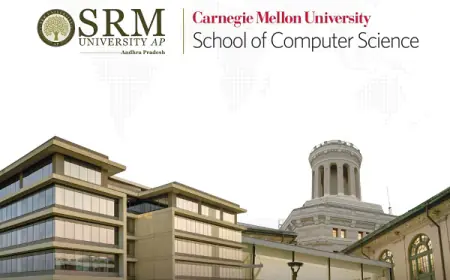 SRM AP, Amaravati's Landmark Collaboration with Carnegie Mellon University's School of Computer Science, USA for AI Research, Education