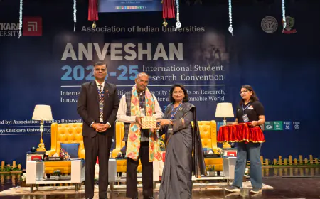 Chitkara University Hosts International Student Convention "ANVESHAN 2024-25" Celebrating Innovation and Global Collaboration