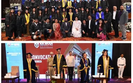 KK Modi University Celebrates First Graduating Class with Outstanding Placement Success