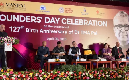 Manipal Group of Institutions Honor Visionary Founder Dr T.M.A Pai on 127th Birth Anniversary