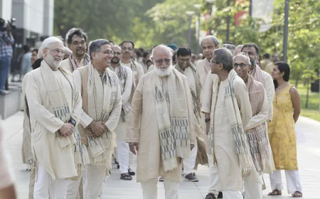 Padma Shri Awardee Sitanshu Yashaschandra Urges Graduates to Question Beliefs, Use Language with Sensitivity at Ahmedabad University's 15th Convocation