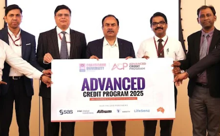 CU-UP Becomes the First University in Uttar Pradesh to Launch Advanced Credit Programs, Offers 60 Online High-Demand Courses Free of Cost to Students