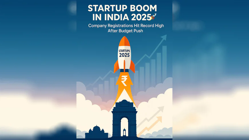 Startup Boom in India 2025: Surge in Company Registrations Post-Budget Reforms