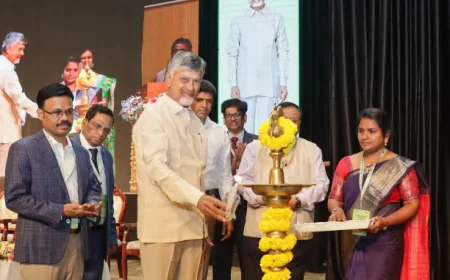 "Andhra Pradesh to be a Green Hydrogen Valley" - Declared Honourable CM Sri Chandrababu Naidu at the Green Hydrogen Summit 2025, SRM AP