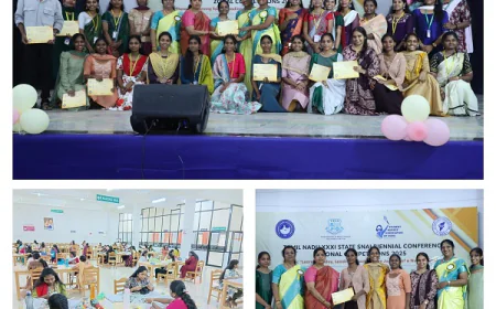 Venkateswara Nursing College Clinches Zonal Championship at 31st Tamil Nadu SNAI Biennial Conference, Secures Spot in State-Level Competition